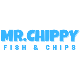 Mr. Chippy Basildon logo.
